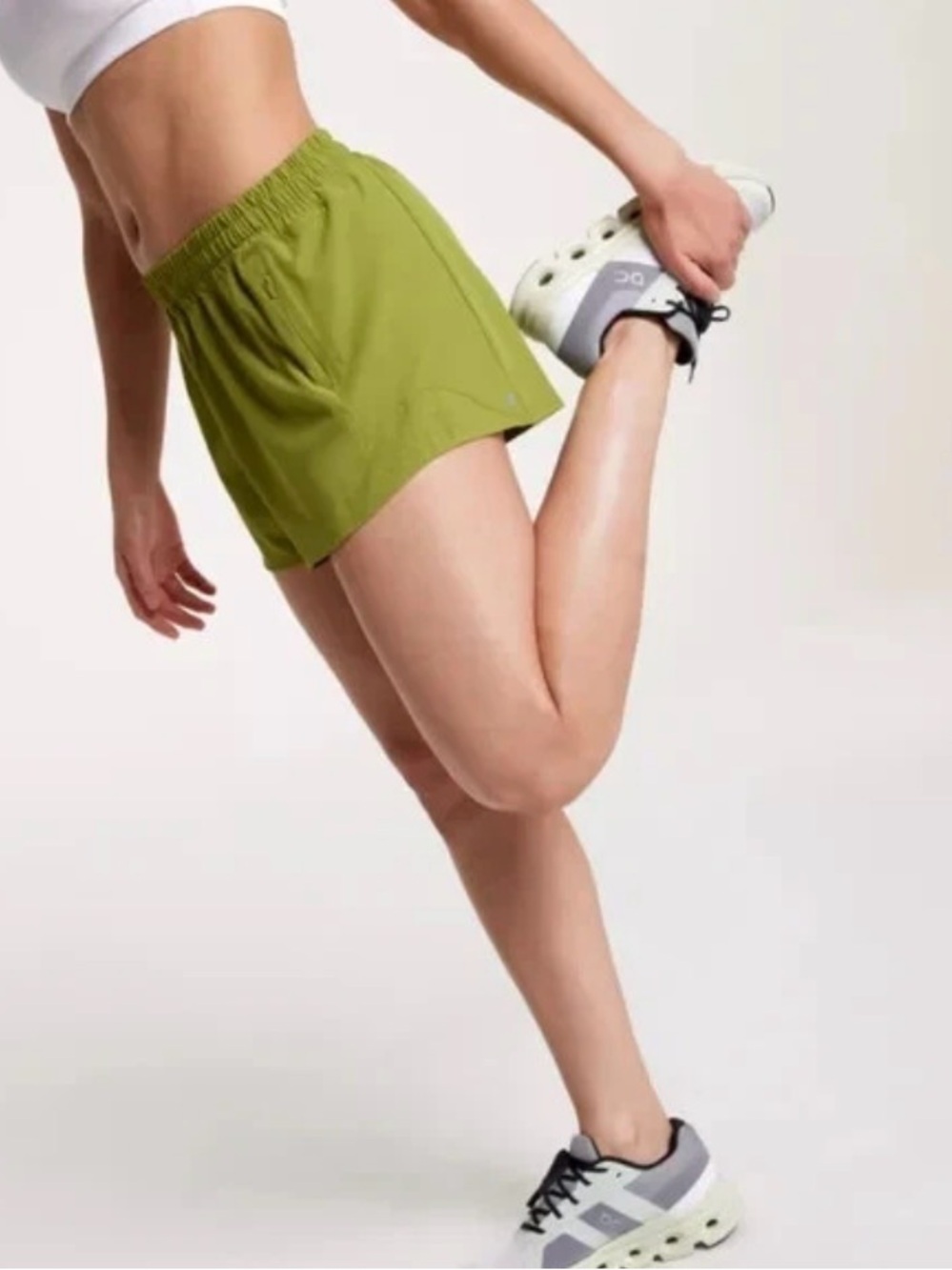CALIA Mid Rise Infinity Run 3" Shorts Size XL Green New with Tags